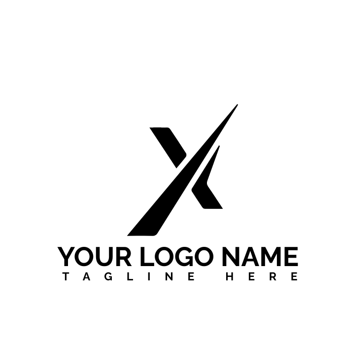 X logo design| Company logo Logotyp template